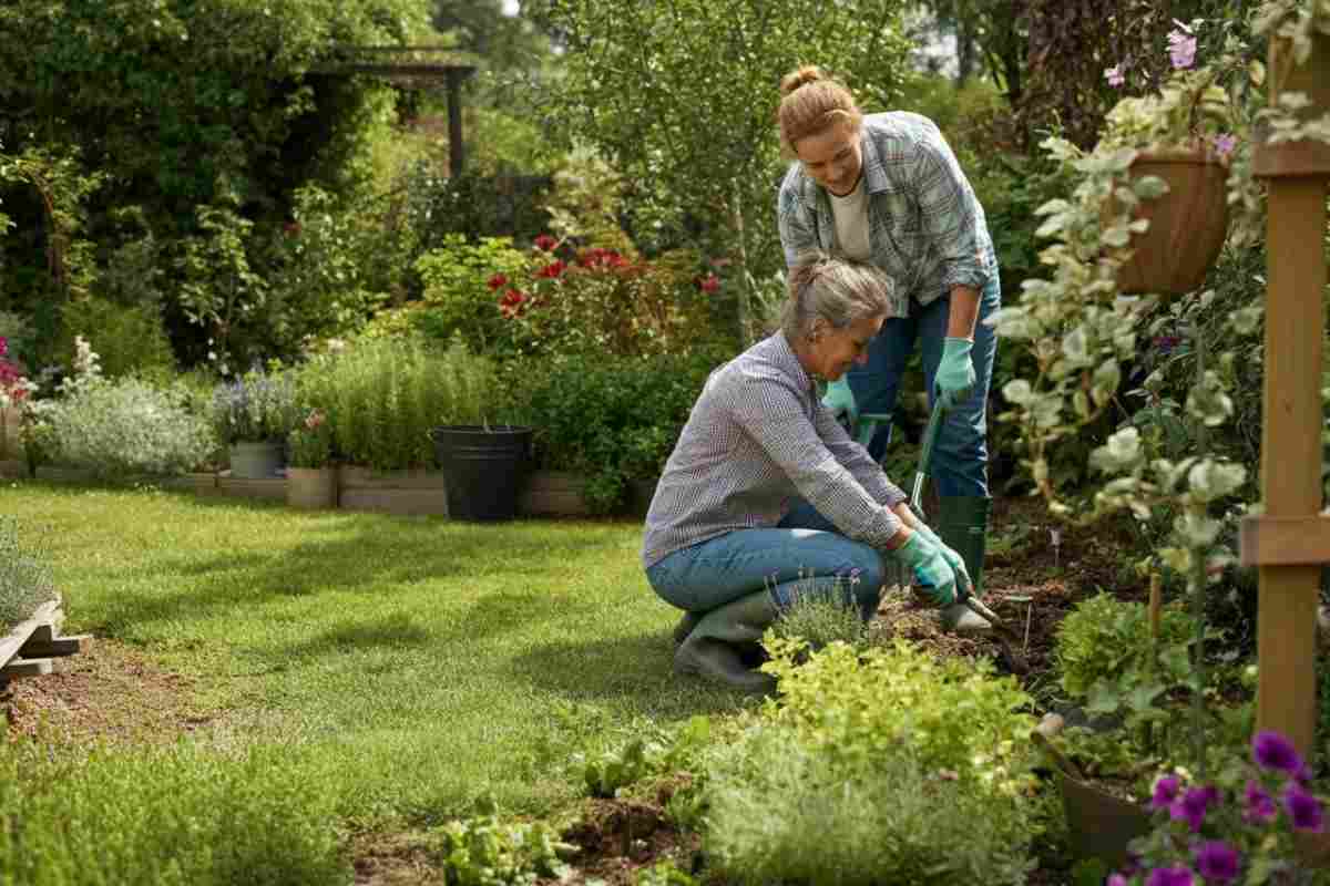 Benefici giardinaggio